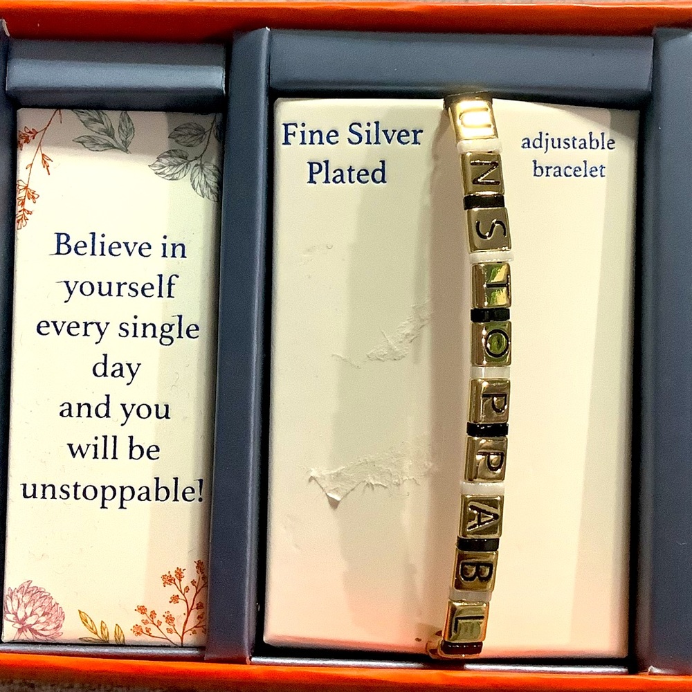 Adjustable “Unstoppable “ Bracelet